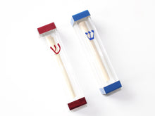 Load image into Gallery viewer, Jewish Mezuzah Case Handmade For your Broken Glass Shards Under the Chuppah, you fill