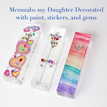 Load image into Gallery viewer, DIY Mezuzah Case, Decorate with your own broken wedding glass, paint it, or leave it as is, multiple options available