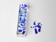 Load image into Gallery viewer, DIY Mezuzah Case, Decorate with your own broken wedding glass, paint it, or leave it as is, multiple options available