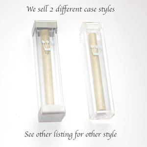 Jewish Mezuzah Case For your Broken Glass Shards Under the Chuppah, you fill