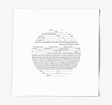 Load image into Gallery viewer, DIY Ketubah - Multiple Text Options, Fast Shipping, budget friendly, for Jewish Wedding, decorate yourself