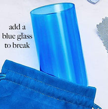Load image into Gallery viewer, You Fill: Clear Acrylic Shabbat Candlesticks with your Broken Jewish Wedding Glass
