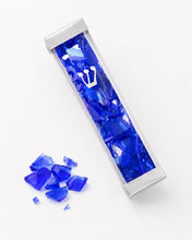 Load image into Gallery viewer, Jewish Mezuzah Case Handmade For your Broken Glass Shards Under the Chuppah, you fill