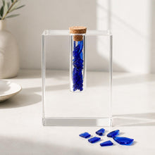 Load image into Gallery viewer, Broken Wedding Glass Display Stand: Jewish Keepsake