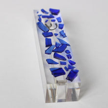Load image into Gallery viewer, DIY Mezuzah Case, Decorate with your own broken wedding glass, paint it, or leave it as is, multiple options available