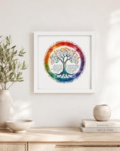 Load image into Gallery viewer, Tree of Life Jewish Home Blessing Art Print: Birkat HaBayit Prayer