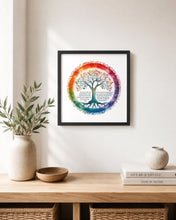 Load image into Gallery viewer, Tree of Life Jewish Home Blessing Art Print: Birkat HaBayit Prayer